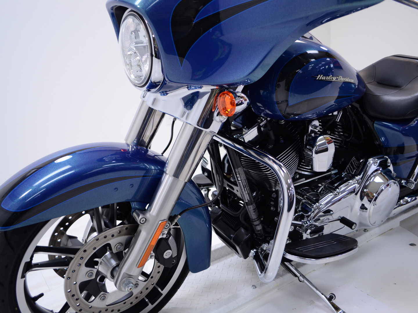 2014 Harley Davidson Flhx Street Glide Daytona Blue Lee Custom Cycles